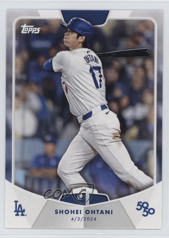 2024 Topps 50/50: Shohei Ohtani - Shohei Ohtani #2 for sale | eBay