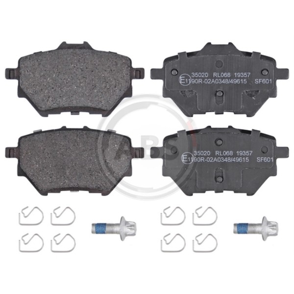 BremsbeläGe BremsklöTze Hinten FüR Opel Grandland X 75 1.2 1.6 Turbo D Combo-image