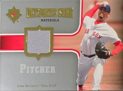 2007 Ultimate Collection - Ultimate Star Materials Josh Beckett #SM-JB (MEM)