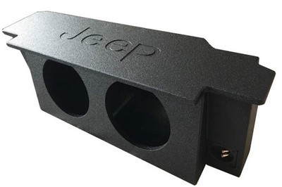 A706-10- 10 in Subwoofer Enclosure for Jeep Wrangler 1987-2006 Front Fire Sub En