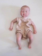 Doll Mini Reborn Already Painted Baby Sleeping Finished Doll Kit 10inch DIY New
