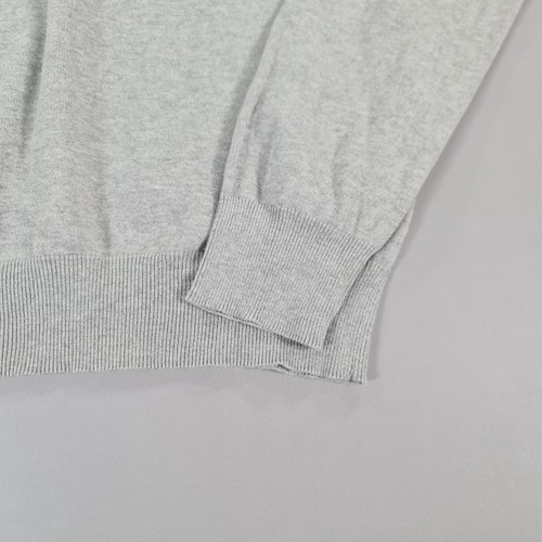 Gant Mens Jumper Grey Medium 100% Cotton Knitted Sweater - Picture 5 of 8