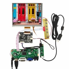 7" 800x600 CLAA070MA0ACW Resistive Touch LCD Screen HD DVI VGA LCD Driver Board