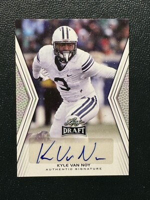 2014 Leaf Draft #A-KVN Kyle Van Noy RC Autograph - Baltimore Ravens