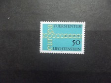 Liechtenstein Europe Cept 1971 **
