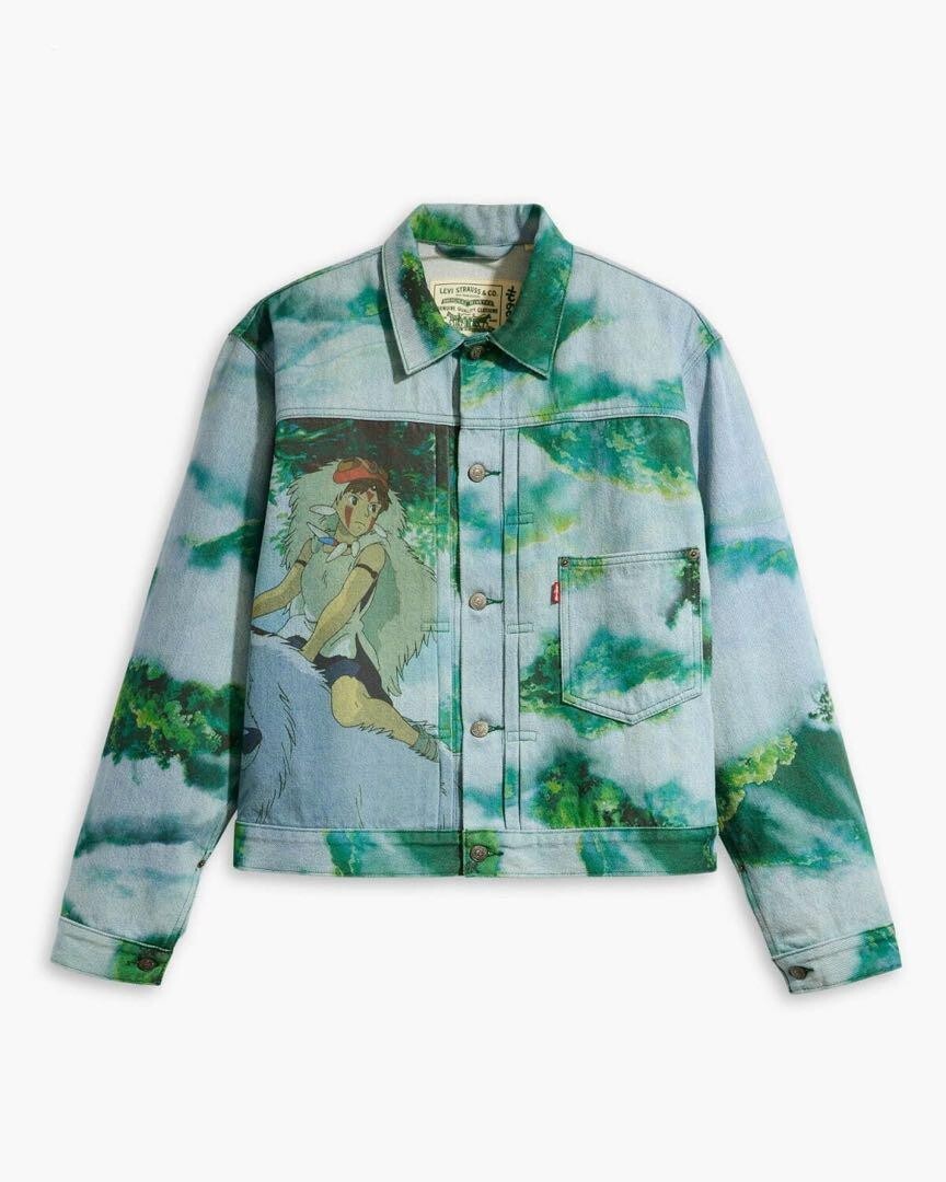 リーバイス×もののけ姫　San & Wolf Trucker Jacket Studio Ghibli Levi's Princess Mononoke San & Wolf Trucker Jacket