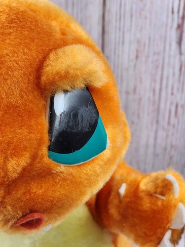 11" Vintage 1999 CHARMANDER PLUSH Toy Nintendo POKEMON Play by Play - Picture 2 of 3