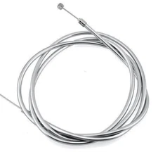MCS BMX Bike Brake Cable CHROME BIKE CABLE Fit SE GT HARO HUTCH  REDLINE JMC new
