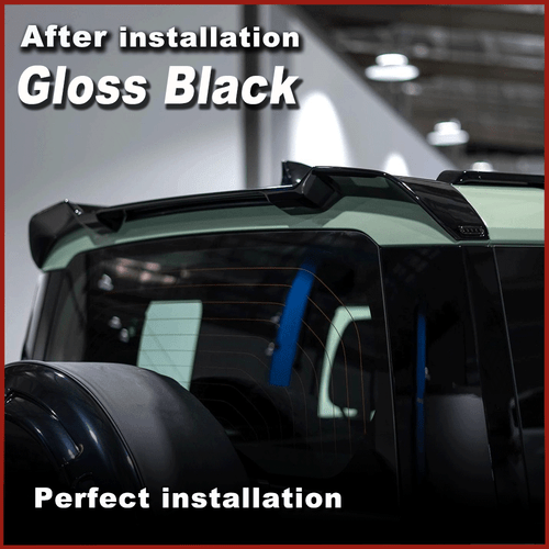 Alerón trasero negro brillante para Land Rover Defender L663 90 110 20-23 - Imagen 6 de 13
