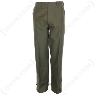 Reproduction WW2 Cotton US Army M43 Olive Drab Trousers | eBay