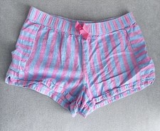 Vineyard Vines Girls Coastside Stripe Pull-On Shorts Medium