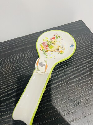 10 Strawberry Street Osterhase Keramik 11x4 Zoll Löffel Rest 1