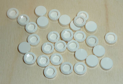 Nr.6515 Lego 98138 Einer 30 runde Fliesen 1x1 weiß - white