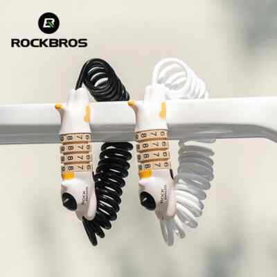 ROCKBROS Portable Bicycle Lock Cute Cat 4 Digtal Password