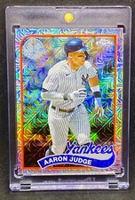 Aaron Judge RARE MOJO REFRACTOR INVESTMENT CARD SSP TOPPS CHROME YANKEES MVP