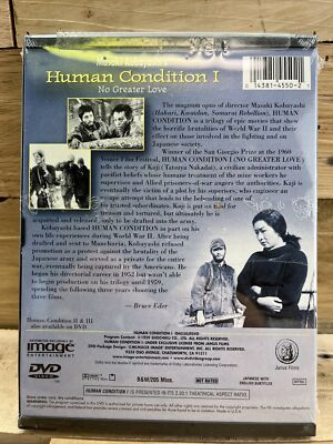 Human Condition, The - Pt. 1 - No Greater Love (DVD, 1999) Brand