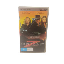 Sony PlayStation Portable PSP UMD Video Movie The Mask of Zorro Action Hero
