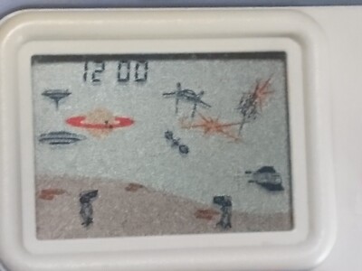 space defender EPOCH LCD GAME watch | eBay