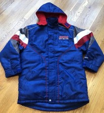 Reebok Boys NFL New York Giants Full Zip Jacket Removable Hood Size XL 18-20