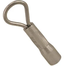 NEW IMPERIAL BR0001 3/8"  STOVE CHIMNEY SWEEP CLEANING BRUSH PULL RING WITH LOOP