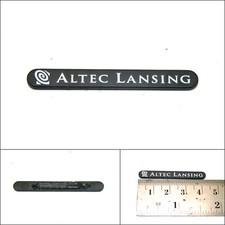 Genuine Altec Lansing Audio Visual Equipment Badge Logo Emblem 42mm 