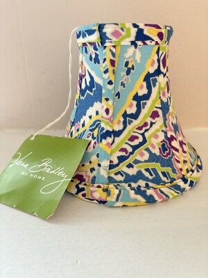 Vera Bradley Rare Retired Capri Blue Pattern 9  Table Lamp Shade