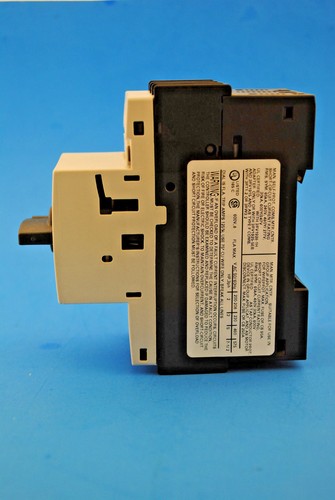 Used Siemens 3RV1021-1HA10 Manual Motor Starter, Adjustable Overload 5.5-8.0 Amp - Picture 3 of 7
