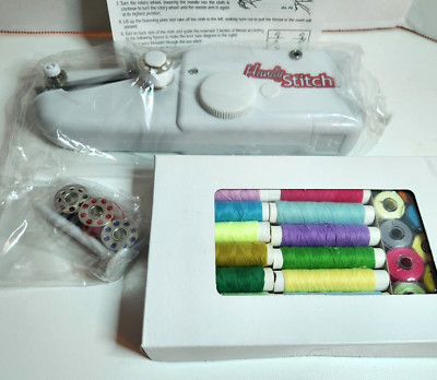 Handy Stitch Portable Battery Powered Handheld Sewing Machine with thread