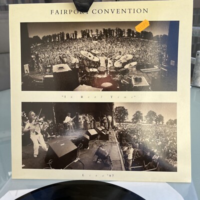 FAIRPORT CONVENTION LP IN REAL TIME LIVE 87 9209f