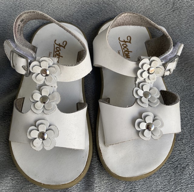 white footmates sandals