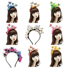 Butterfly Fascinator Hat Party Hat Butterfly Headpiece Butterfly Headbands