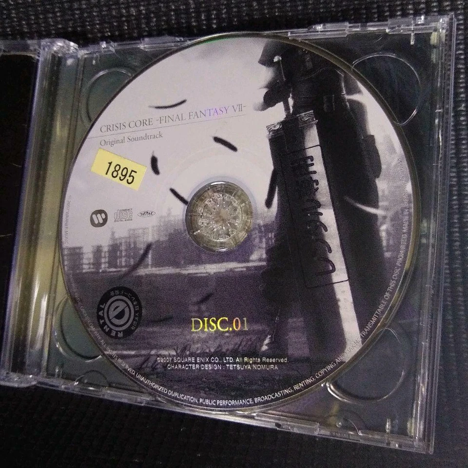 Crisis Core Final Fantasy VII 7 Original Sound Track CD SQUARE ENIX Japan 2007 - Image 4 of 4