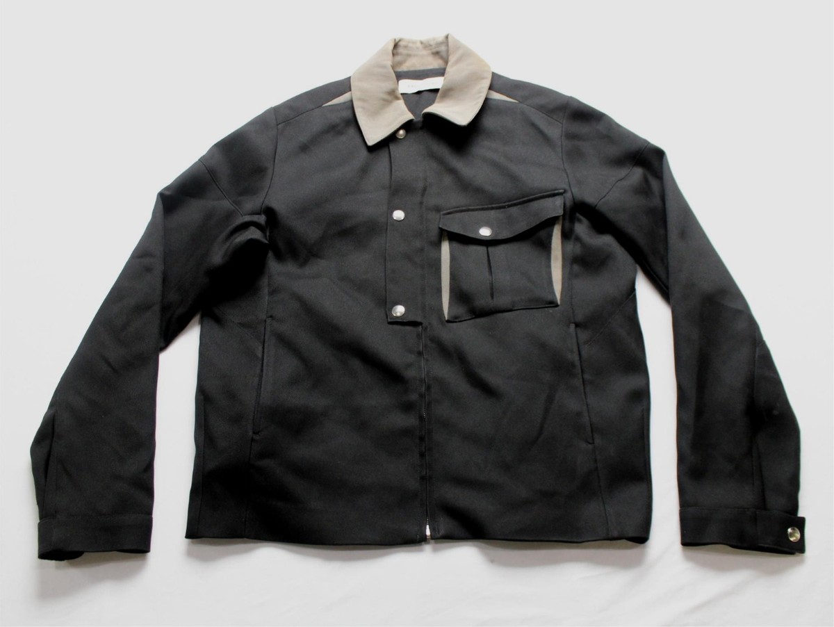 Kiko Kostadinov Men's Kafka Zip Snap Envelope Jacket BE5 Kiko Kostadinov Men's Kafka Zip Snap Envelope Jacket BE5