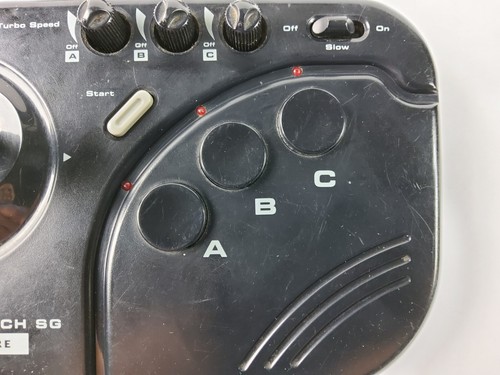 Joystick controlador Asciiware embrague de alimentación SG modelo 5700 para Sega Genesis PROBADO - Imagen 3 de 10
