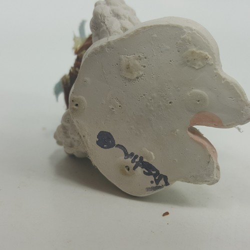 Angel Cherub Thinking with Finger on His Mouth Vintage Dreamsicles 2" tall WLHJ9 - Picture 8 of 9