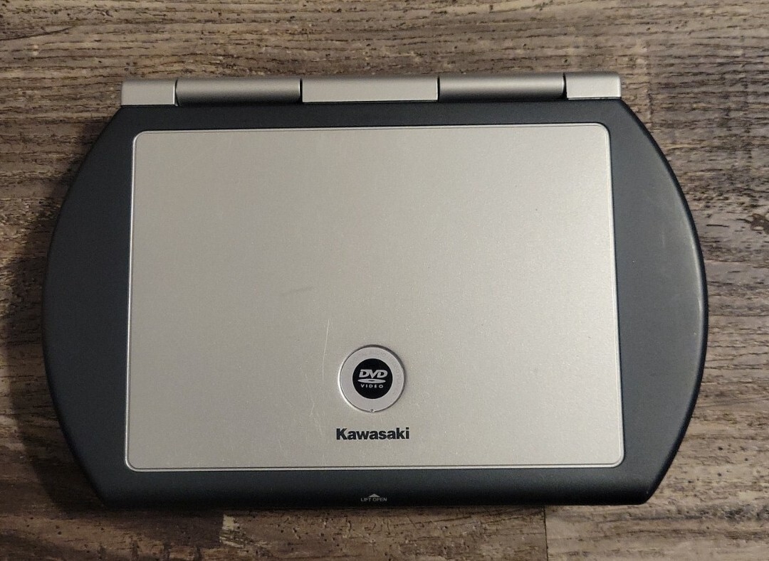 Kawasaki Portable DVD Player PVS 166W Silver No Cords Untested | eBay