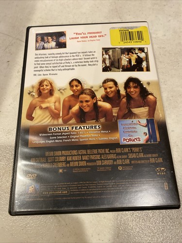 PORKY'S (DVD) Comedy - Imagen 2 de 3