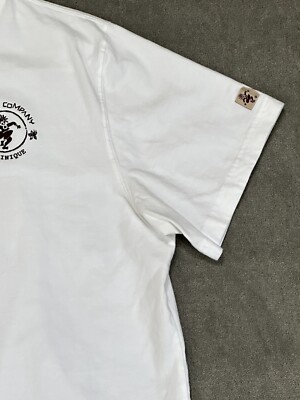 Baobab TShirt Mens XXL White Cotton Jersey Black Graphic Print