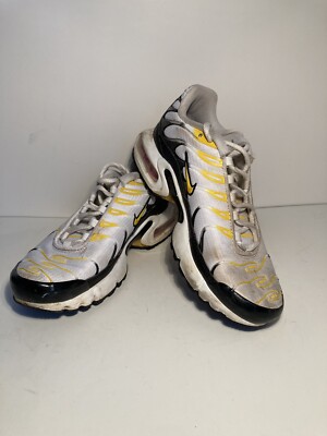 Chaussures baskets Nike Air Max Plus TN jeunesse 4,5 ans blanc