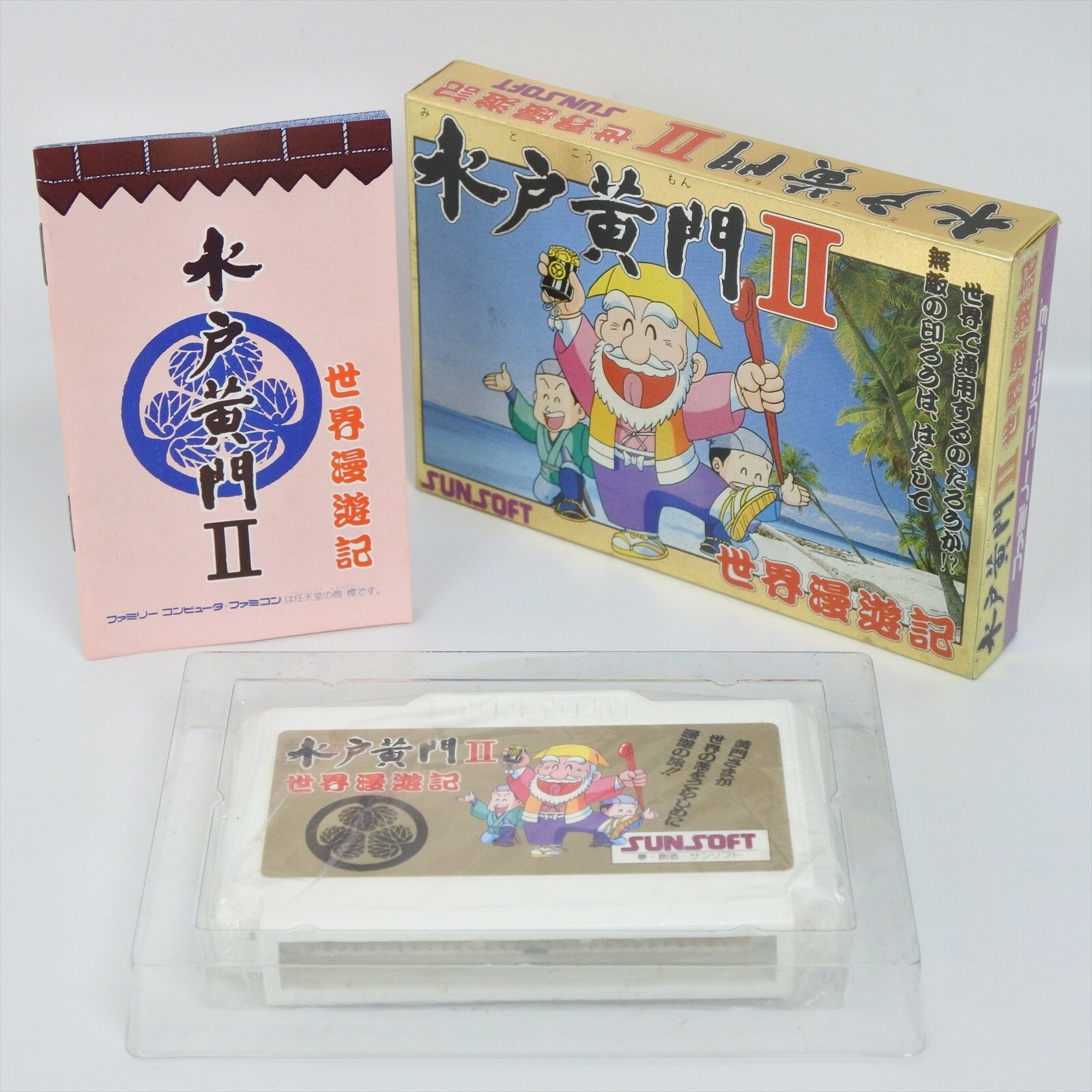 MITO KOMON II 2 Famicom Nintendo 4153 fc