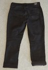 Signature by Levi Strauss & Co Black Distress  Mid-Rise Capri Jeans Size 12-W31 — photo 3