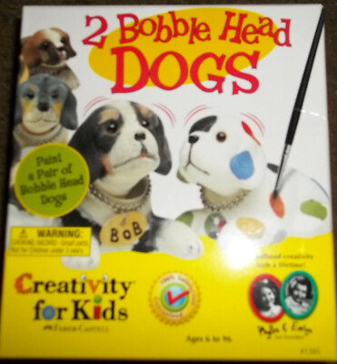 Faber-castell creativity for kids 2 bobble head dogs (092633138502)