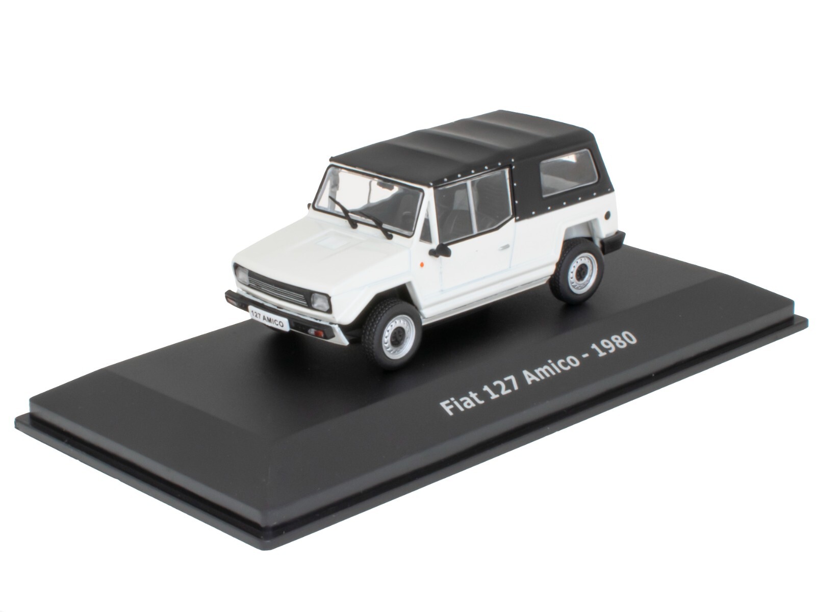 FIAT 127 AMICO 1980 miniature 1/43 en métal injecté bleu pour collectionneurs