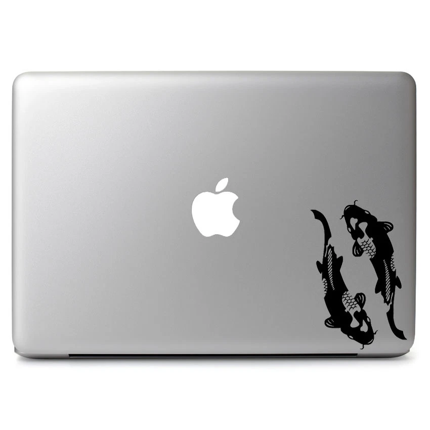 Carps Fish Koi Decal Sticker for Macbook Air Pro Laptop Car Window Wall Decor - Image 2 of 4