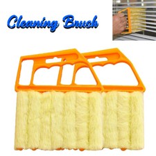 1/2pcs 7 Brush Venetian Blind Cleaner Washable Easy Clean Tool Duster Microfibre