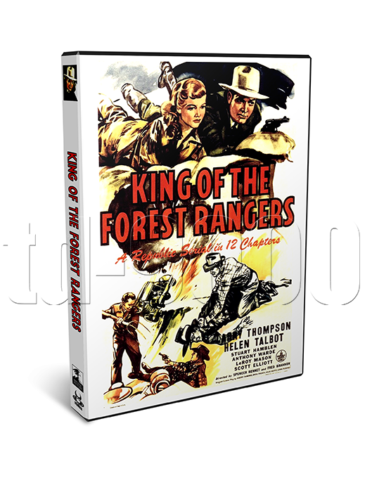 King of the Forest Rangers (1946) Republic Movie Serial Cliffhanger (2 x DVD)