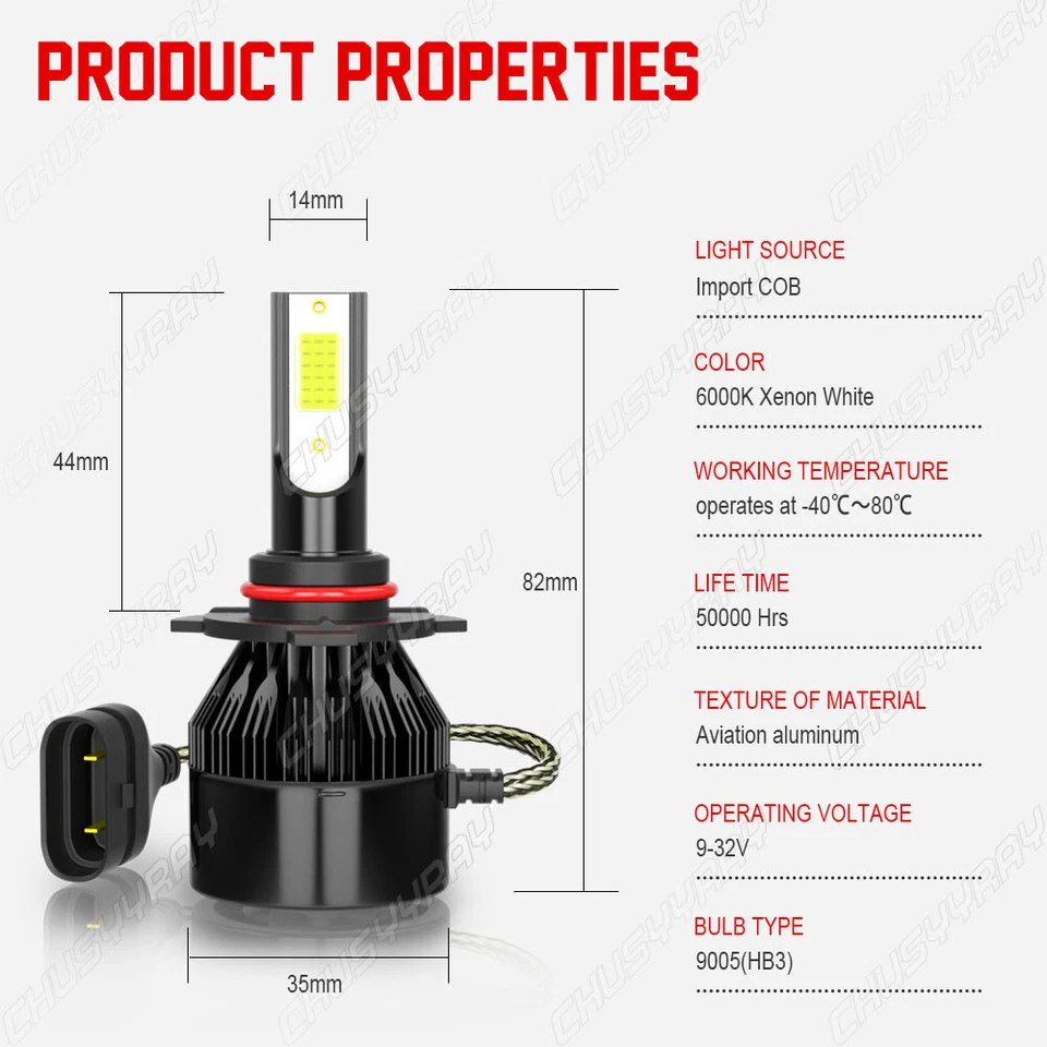 Kit combinado de faros antiniebla LED para Freightliner Columbia 2005-2016 2017 Foto 3 de 4