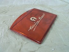 Vintage 80's ETIENNE AIGNER Hand Purse Mirror Small Burgundy Tortoise Shell