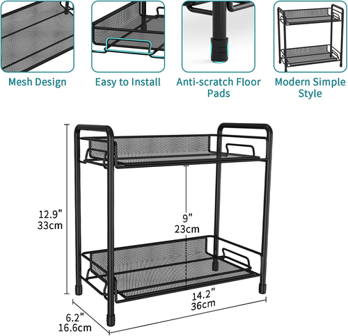 Coffee Stand Station Organizer for Countertop,Coffee Bar Organizer Accessories S - Picture 2 of 7