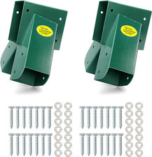 Green A-Frame Swing Set Brackets with Mounting Hardware - Durable  Easy to Inst